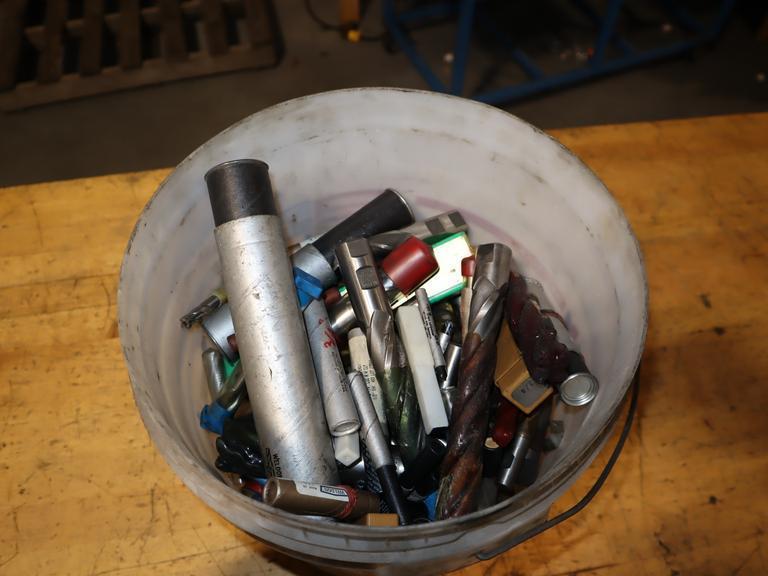 Bucket "O" Used HSS Endmills 54Lbs- Auction Item