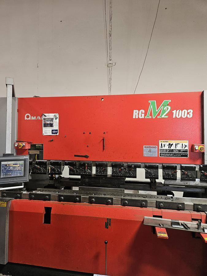 2011 Amada RGM2-1003 CNC Press Brake (#5644)