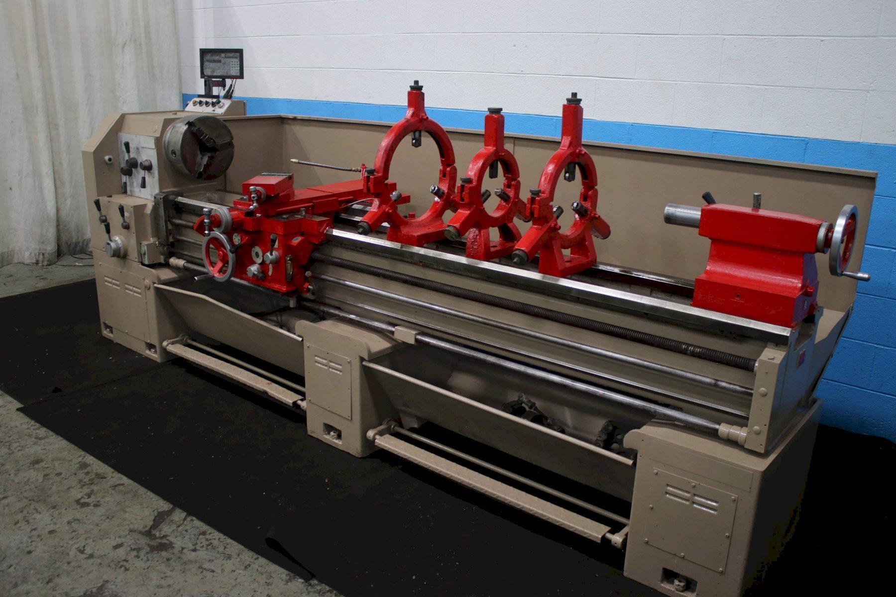 21" X 84" FORTUNE MODEL S20100 GAP BED ENGINE LATHE