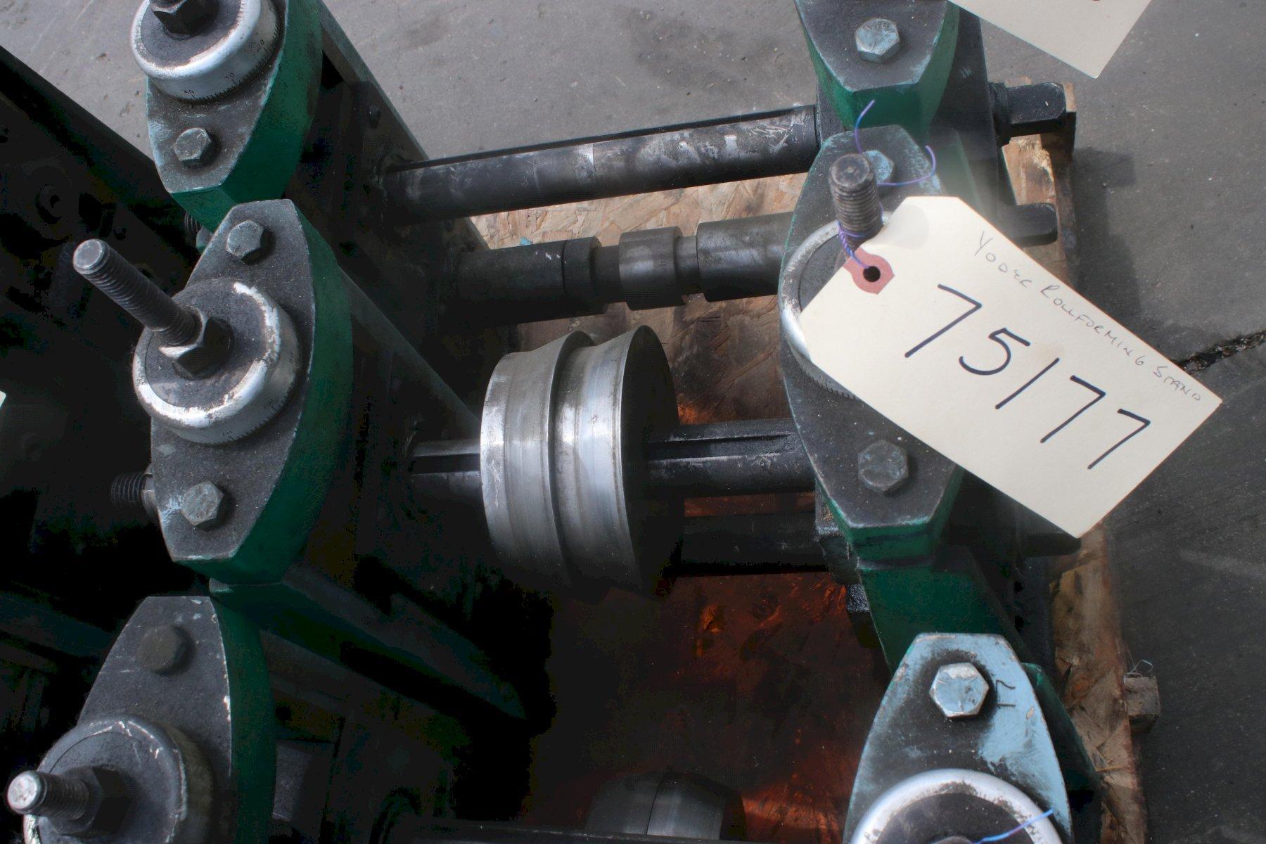 YODER MODEL # M 1-1/2" ROLLFORMING STAND: STOCK #75177