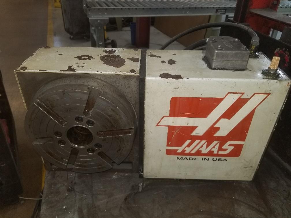 Haas HRT-210 Rotary Table, 8.27