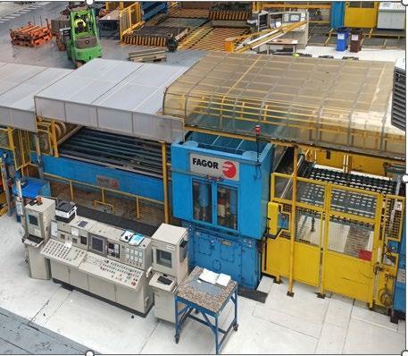 2000mm (78") x 2mm (.0787") x 30 Ton (60,000#) Fagor/Schuler CTL Line with Oscillating Shear