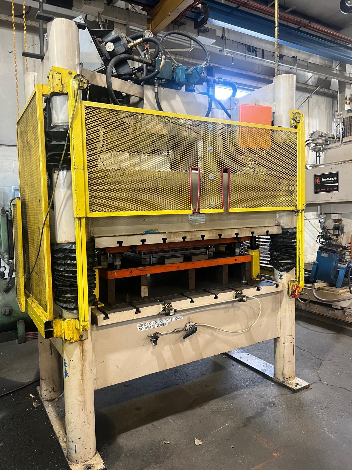 100 Ton 4 Post Hydraulic Beckwood Press