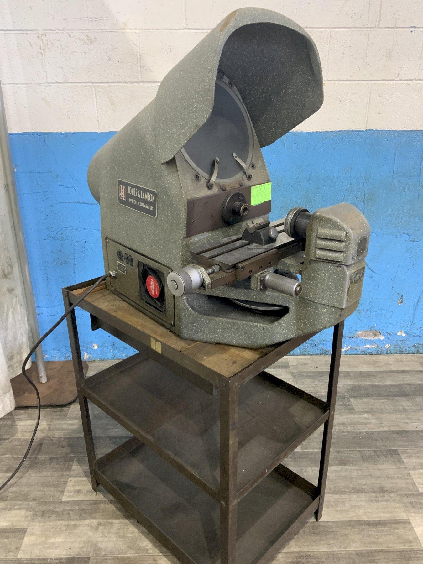 10" JONES & LAMSON OPTICAL COMPARATOR WITH BENCH: STOCK #81203