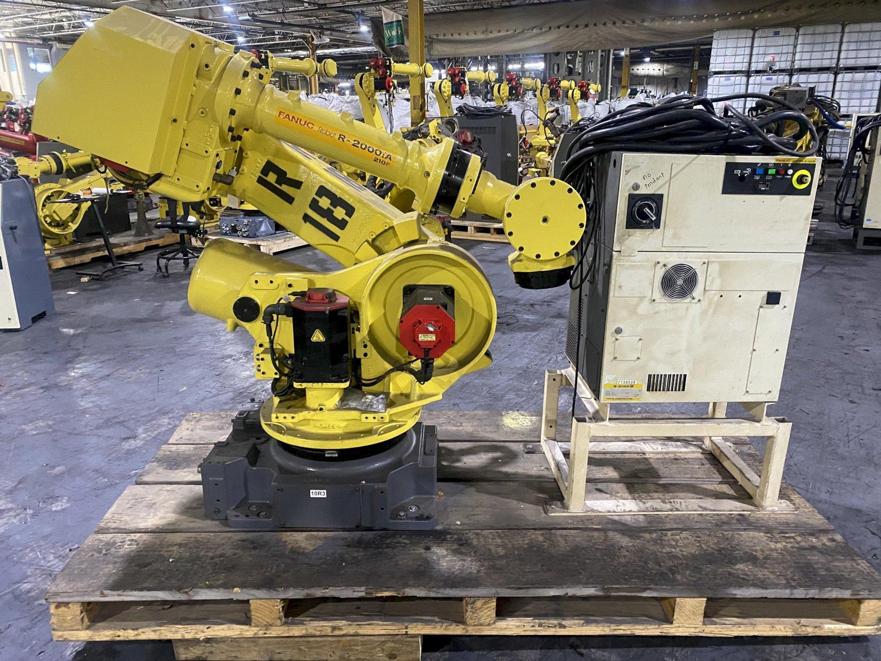 FANUC – R-2000iA/210F Robot w/ R-30iB Controls – PARTS ONLY