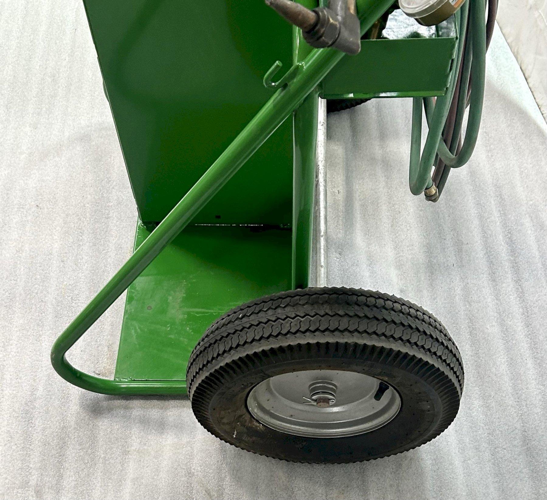 SAF-T-CART 24" FIREWALL WELDING CYLINDER HAND TRUCK, Model 402-16FW, 2 Cylinder Capacity, 400 LB Load Capacity, 13" x 24".