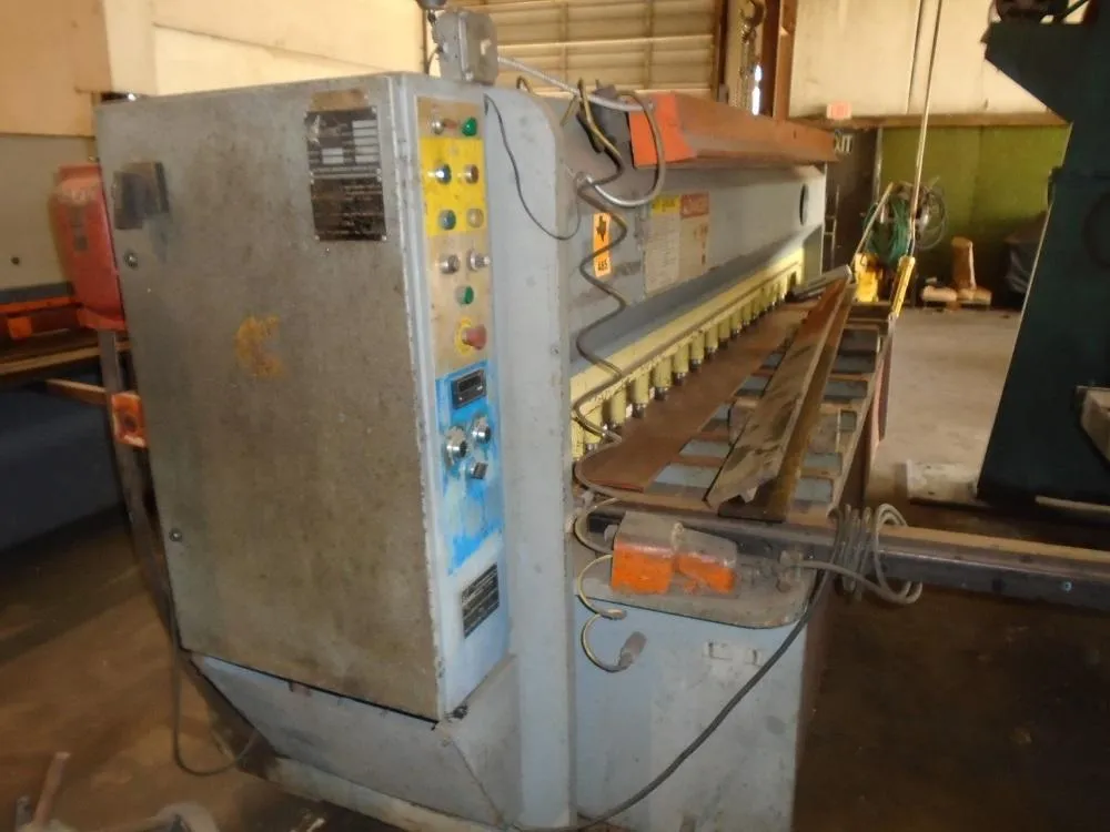 10GA X 10' ATLANTIC MODEL HDM 10X10 HEAVY DUTY MECHANICAL SHEAR