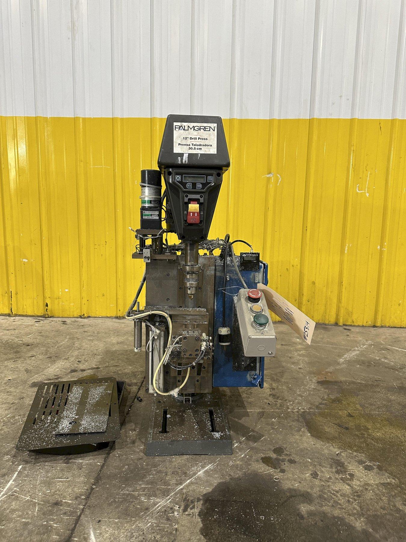 1/3 HP PALMGREN MODEL #150A BENCH TOP DRILL PRESS, 120 VOLT: YOBRO #25814