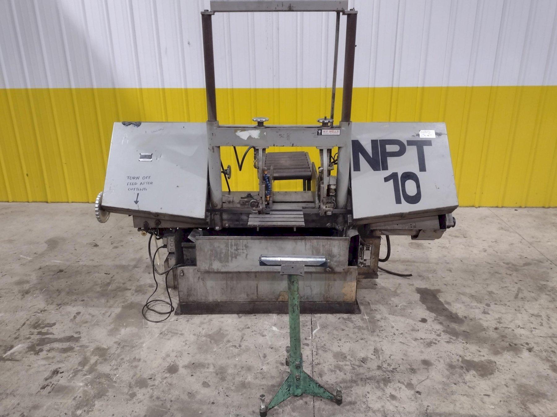 W.F. WELLS NPT10 - Saws, Band, Horizontal