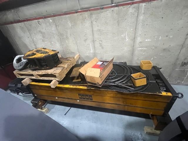 20 TON KONE CRANE AND TROLLEY STOCK# 4192