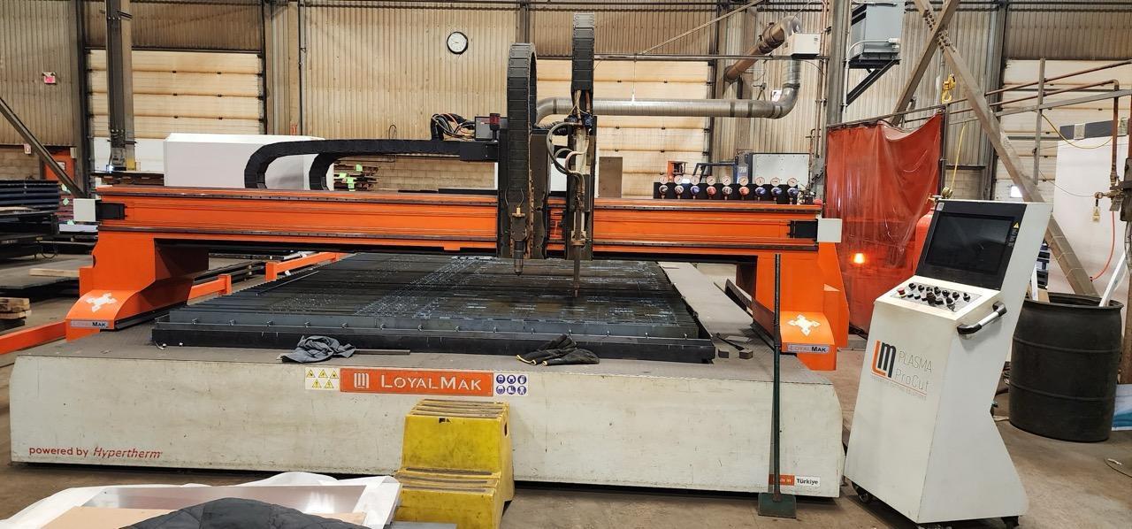 10′ x 20′ Loyalmak ProCut CNC Plasma, 2018 – HPR 300