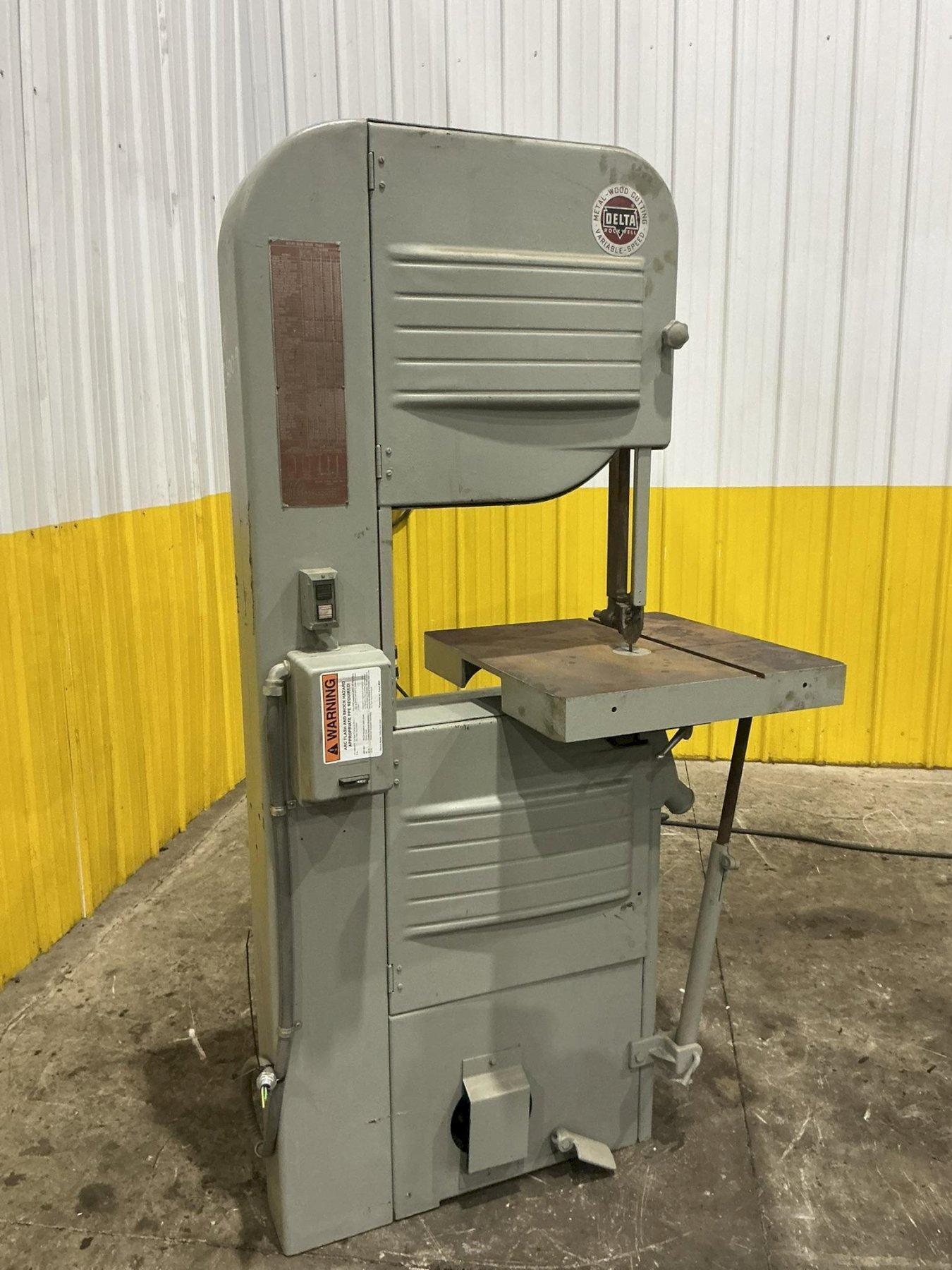 DELTA VARIABLE SPEED VERTICAL SAW: YOBRO #26009