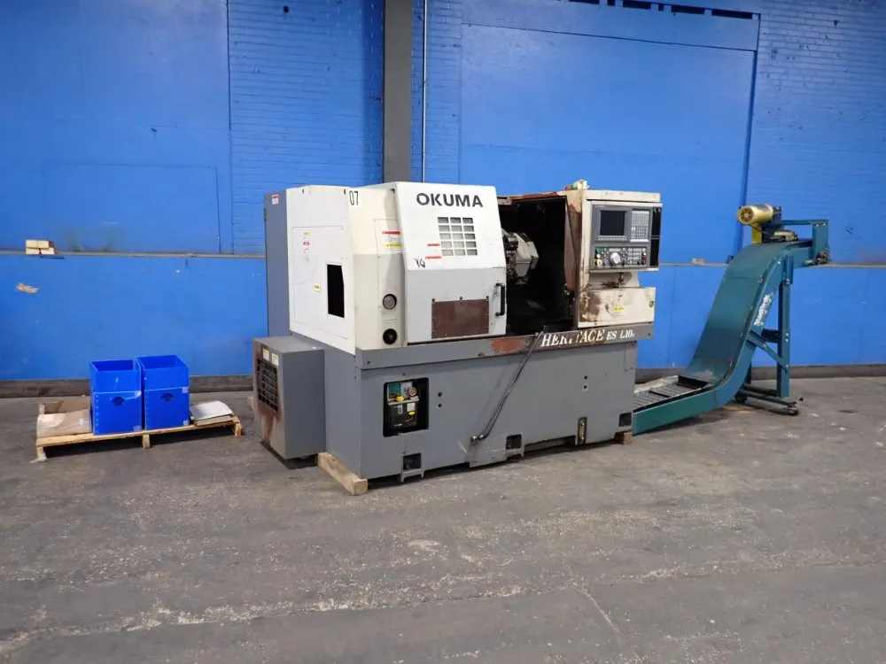 OKUMA CNC LATHE  -  HERITAGE ES-L10 II