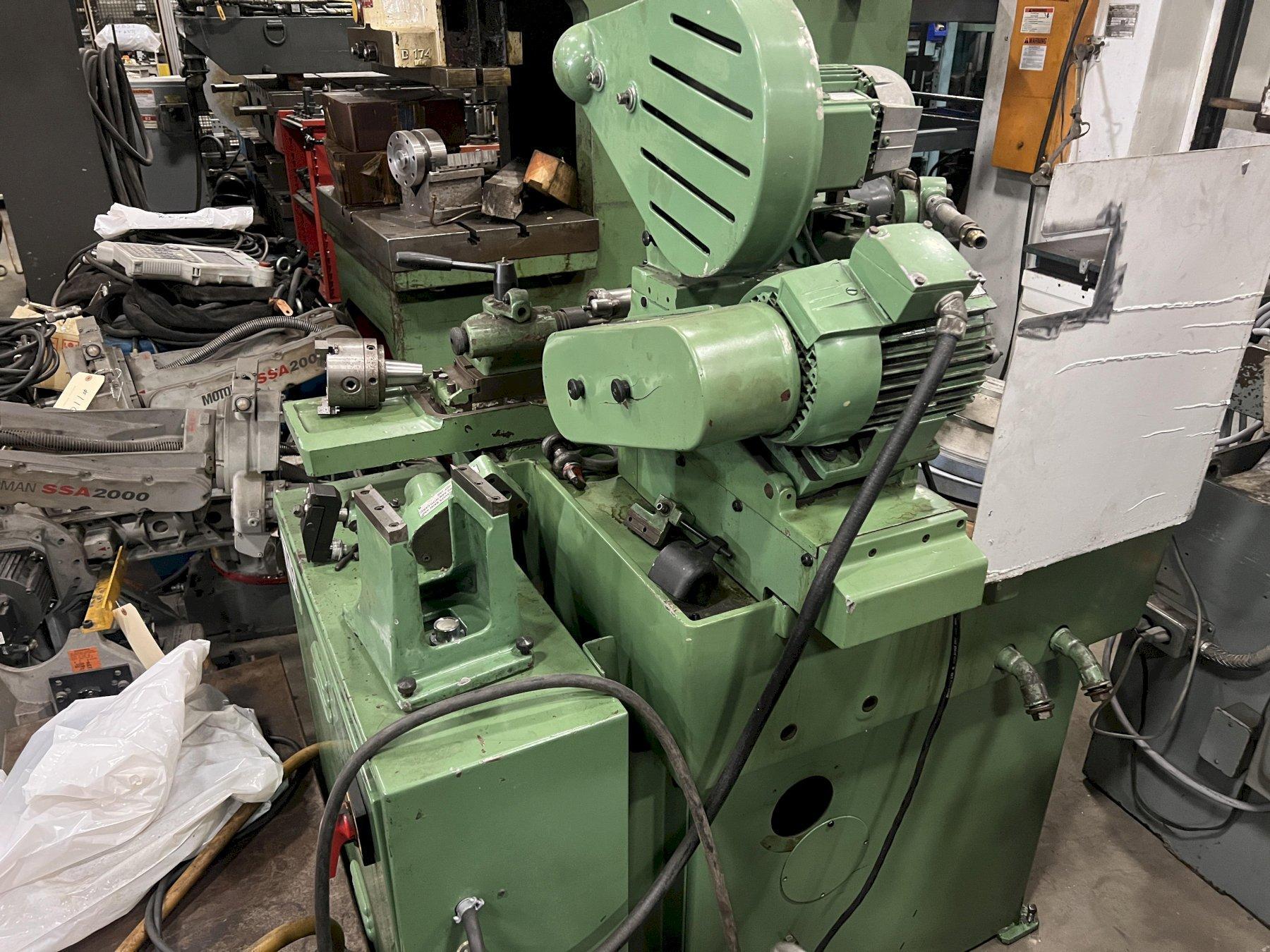 MYFORD MG12-M UNIVERSAL GRINDER, INTERNAL SPINDLE, INDEX HEAD, LIVE/DEAD WORKHEAD, 3 JAW CHUCK,  LOTS OF TOOLING AND ATTACHMENTS.