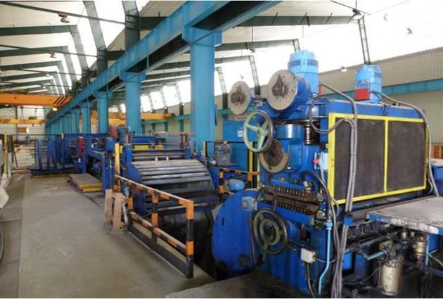 40" (1000mm) x .060" (1.5mm) x 30,000# 5-HI Precision Arrasate Cut-to-Length line