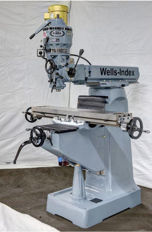 1 - NEW WELLS INDEX MILL, MODEL #: 747-2