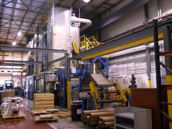 36" x .0009" VAI Aluminum Foil Coating Line (2005)