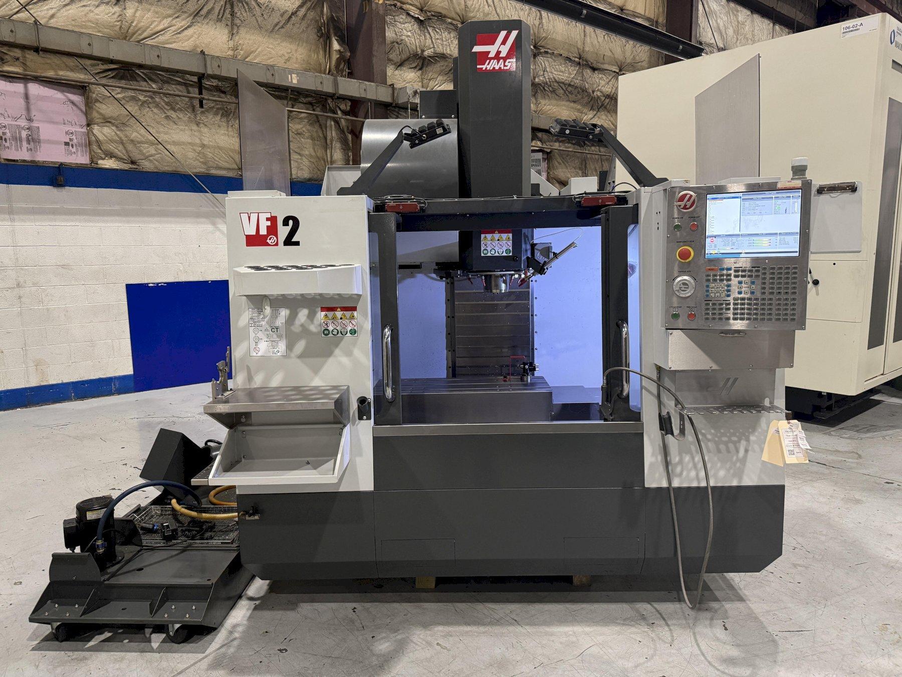 2016 Used Haas VF-2 CNC Vertical Machining Center For Sale - Low Hours