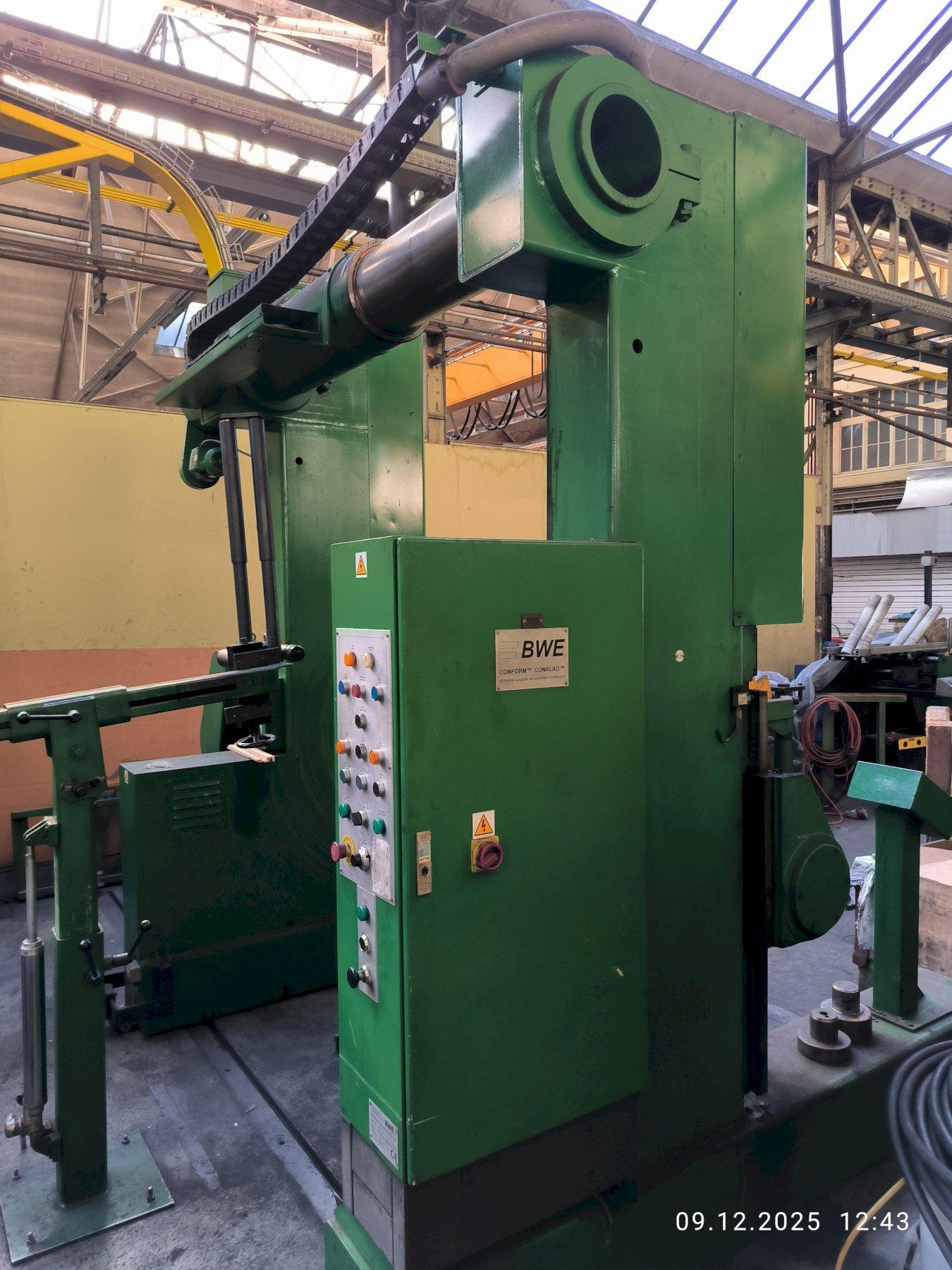 BWE 350/200 COPPER & BRASS CONTINUOUS EXTRUSION/CONFORM/CONCLAD LINE