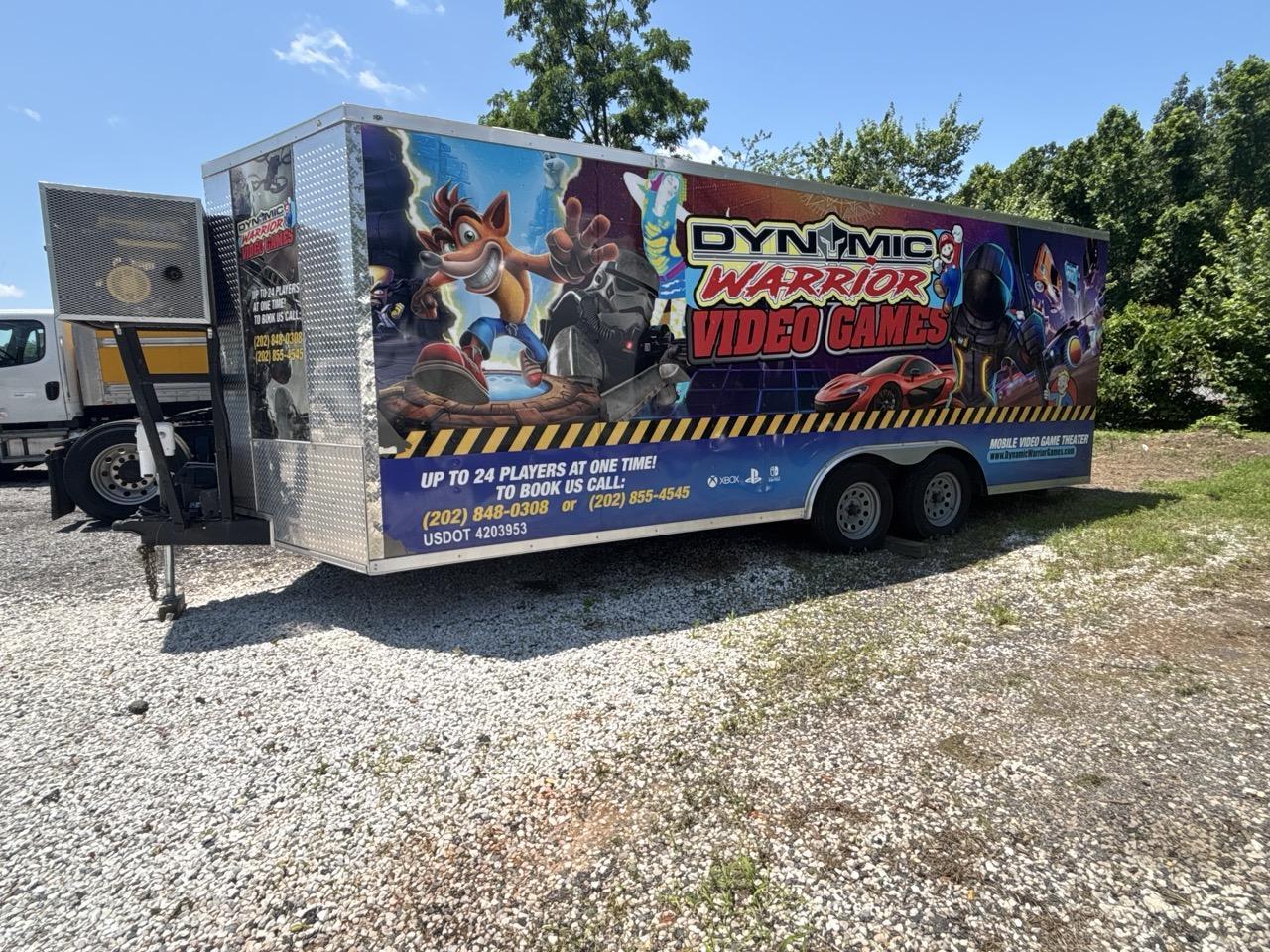 Rock Solid Cargo 8.5ftx20ft GAMING Trailer, 2023