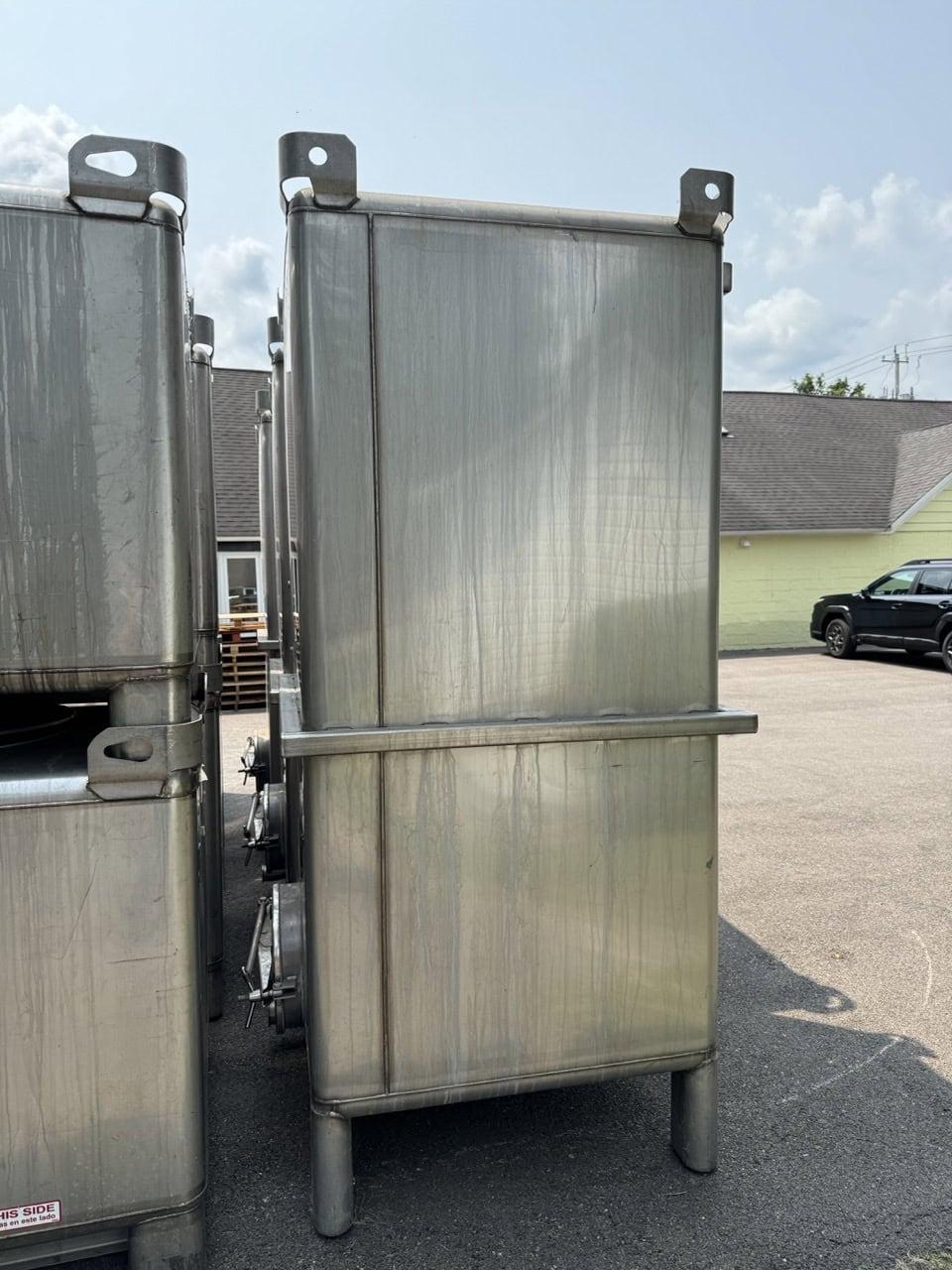 Custom Metalcraft TranStore 720 Gallon 304 Stainless Steel Jacketed Process Tank, 2014- 6 Total