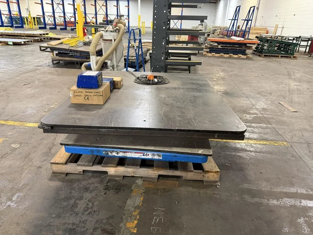 5000 LB BISHAMON OPTIMUS LIFT TABLE