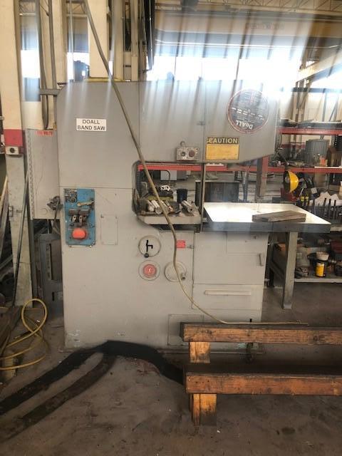 DOALL VERTICAL BANDSAW