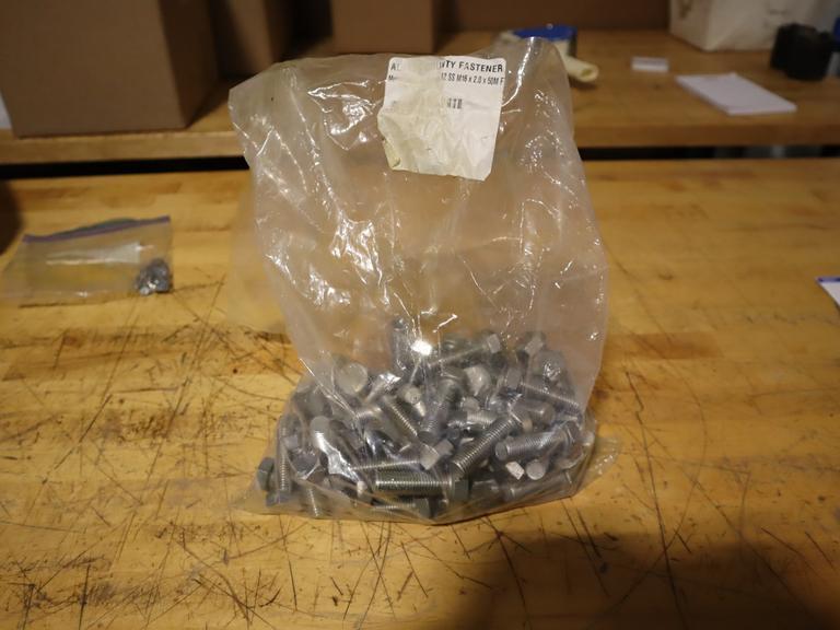 Metric Hex Cap Bolts, Stainless Steel M16 x 2- Auction Item