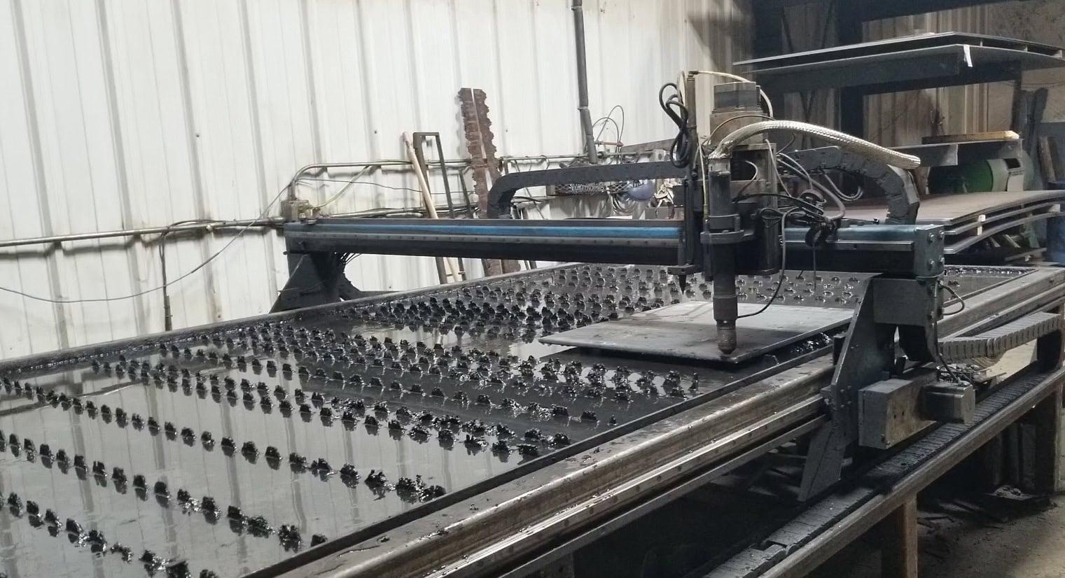 6′ x 12′ ShopSabre SideKick 12 Plasma System, 2015 – Hypertherm Maxpro 200