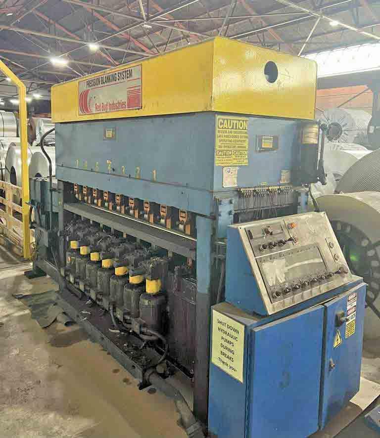 72" x 0.135" Herr Voss Precision Leveler, 5 HI