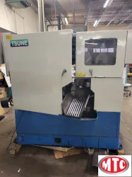 TSUNE MODEL TKSC 101GL CNC COLD SAW WITH 15' MAGAZINE BAR LOADER