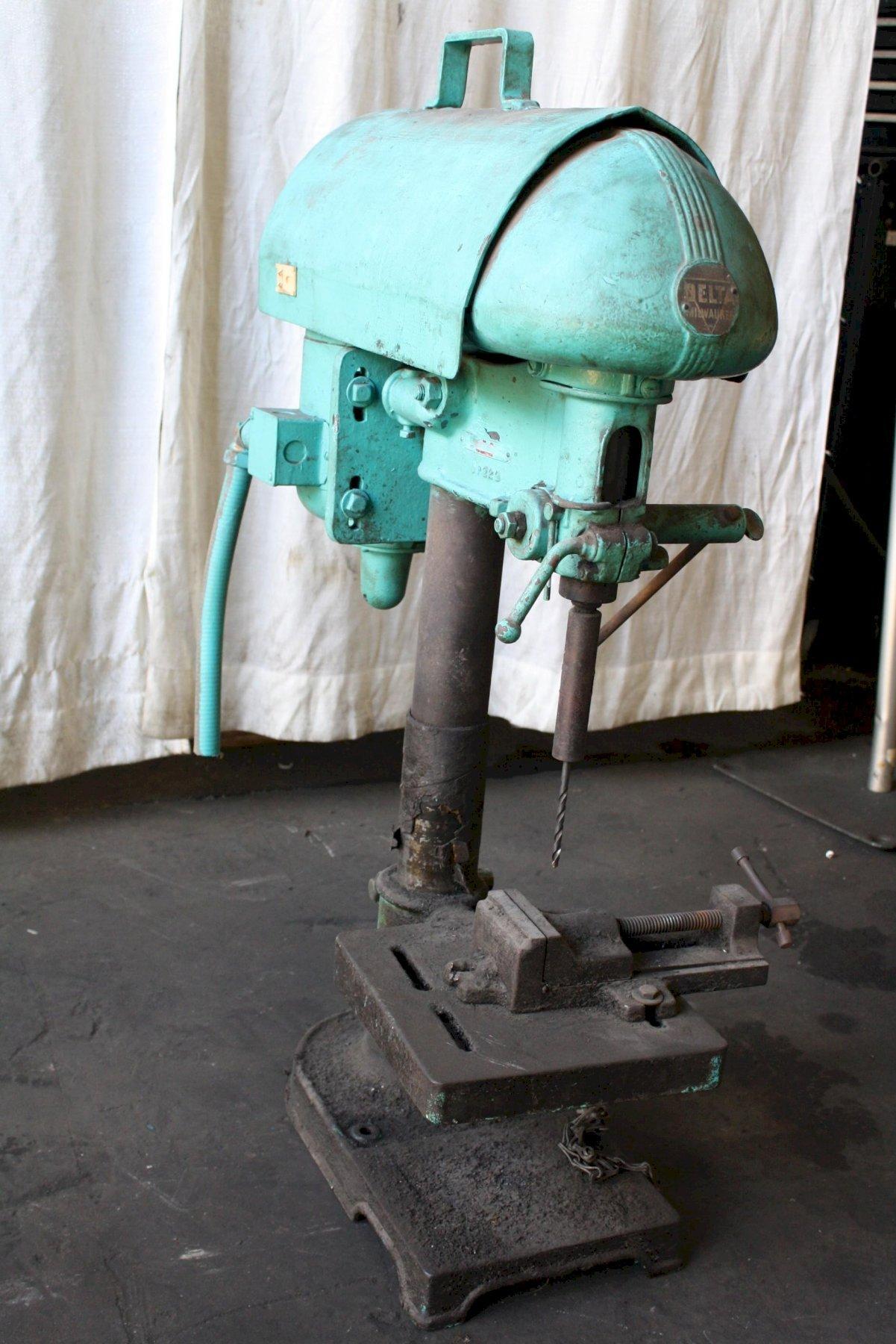 14' DELTA SINGLE SPINDLE DRILL: STOCK #65425