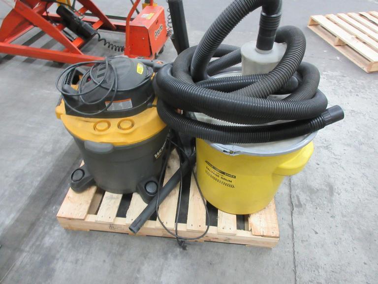 Pallet of Workshop Vacuums- Auction Item