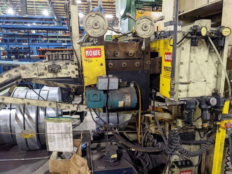 12,000 LB. X 40' X .090 ROWE MODEL 12040 DSY SERVO FEED LINE