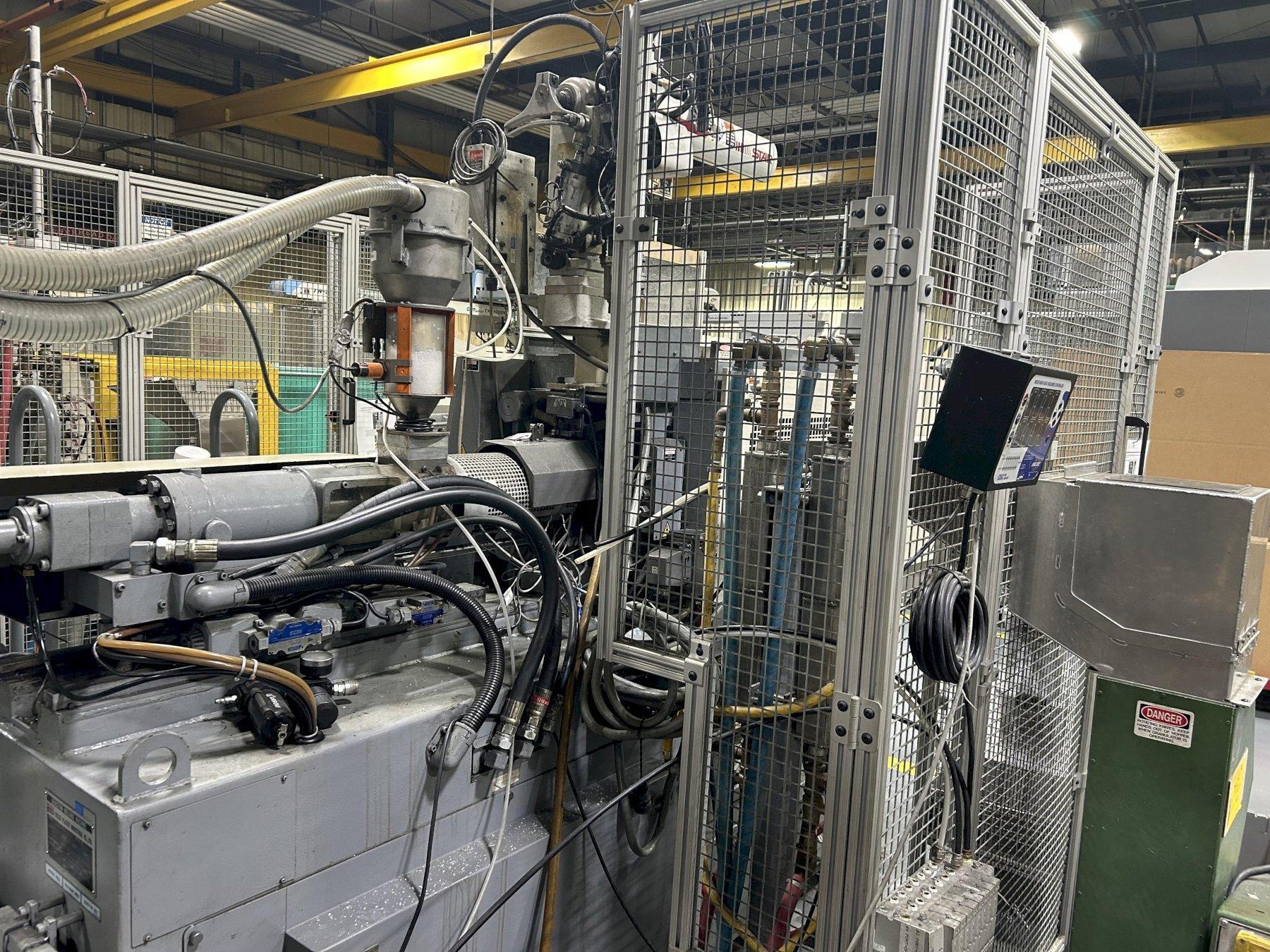 Nissei PS40E5A Used Injection Molding Machine, 44 Ton, 1.9 oz.