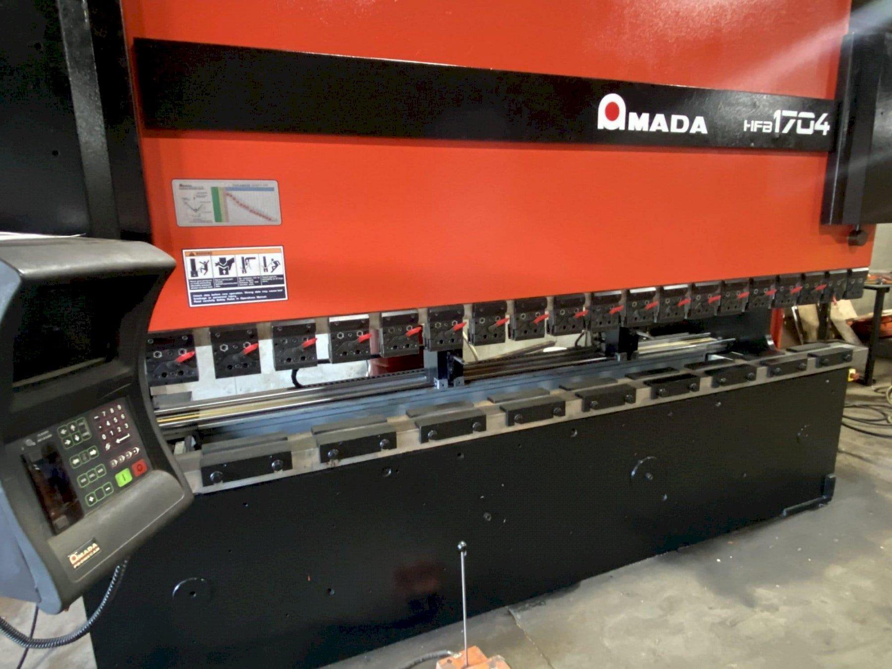 187 Ton x 13′ Amada HFB 1704 CNC Press Brake