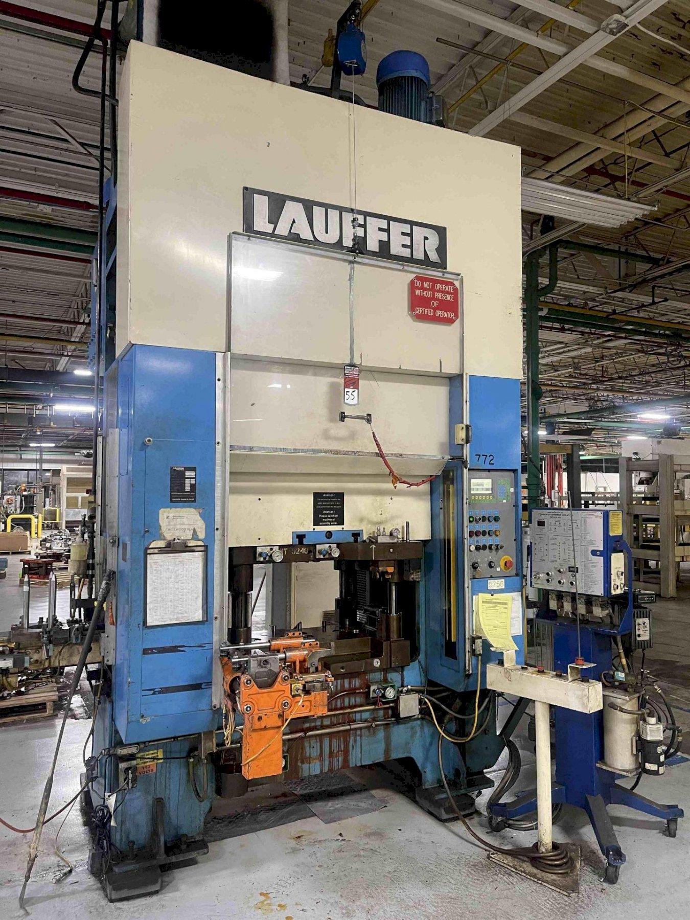176 TON LAUFFER HYDRAULIC PRESS