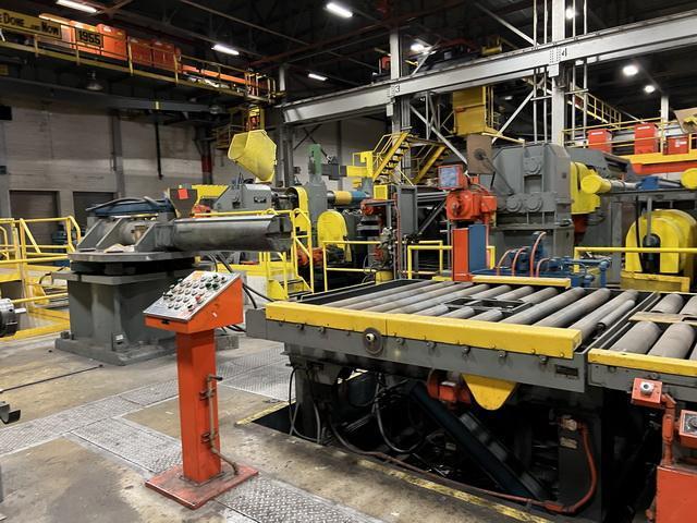 10,000lbs Single Arm Turnstile with 72" OD Downlayer Combo