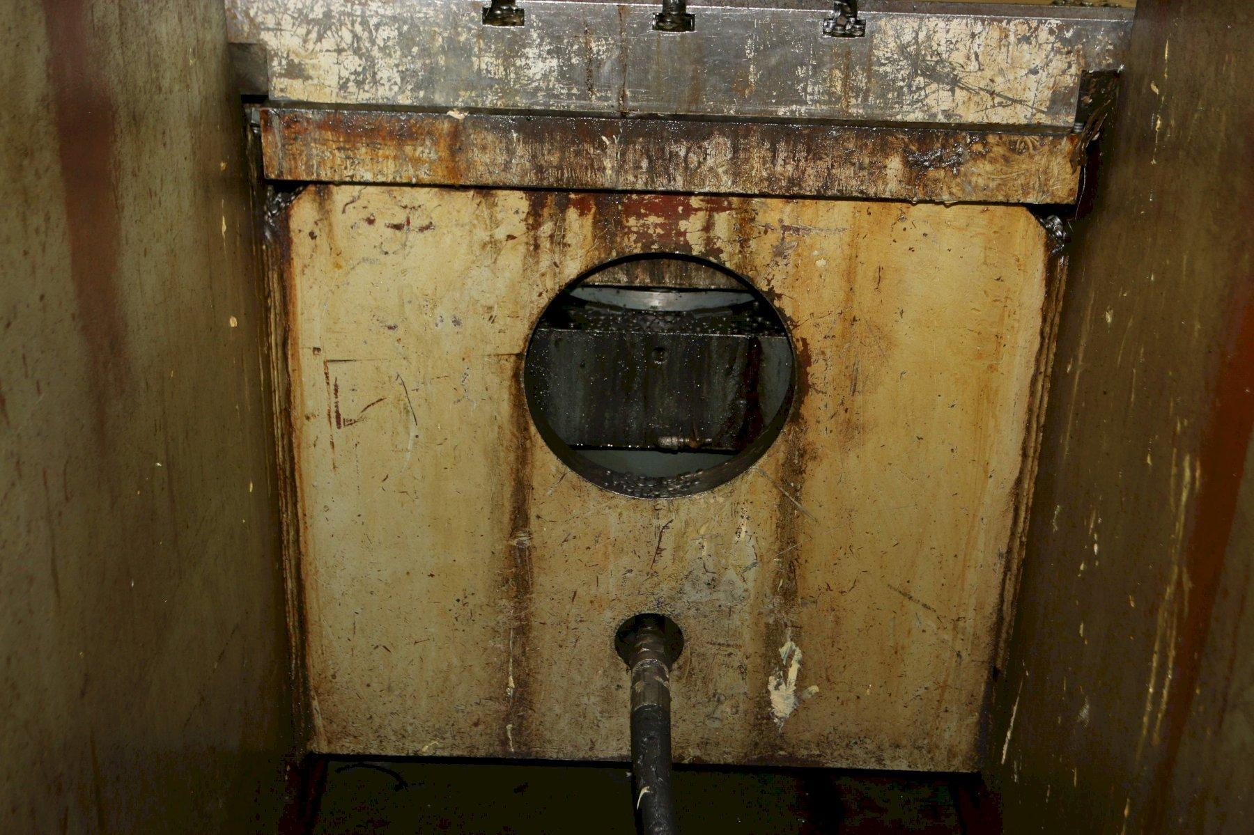 150 TON PACIFIC MODEL 150PF-OBS C-FRAME HYDRAULIC PRESS: STOCK #70360