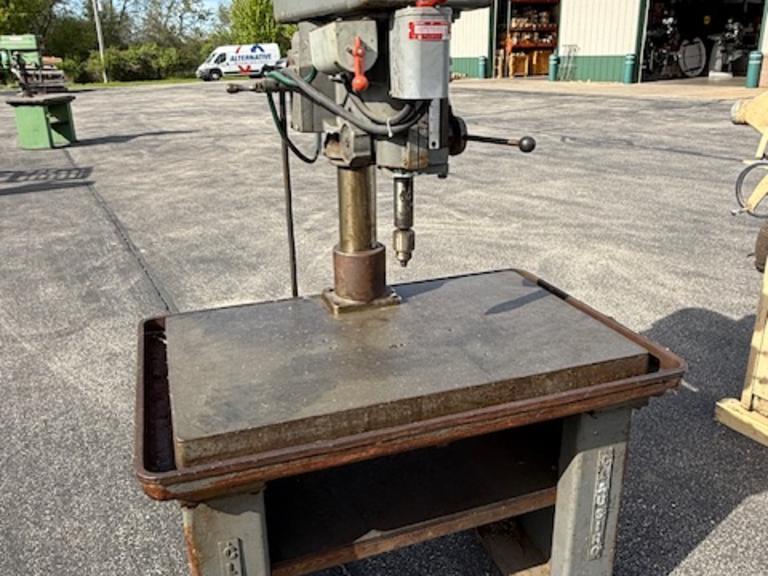 Clausing Series 22V Variable Speed Drill Press- Auction Item