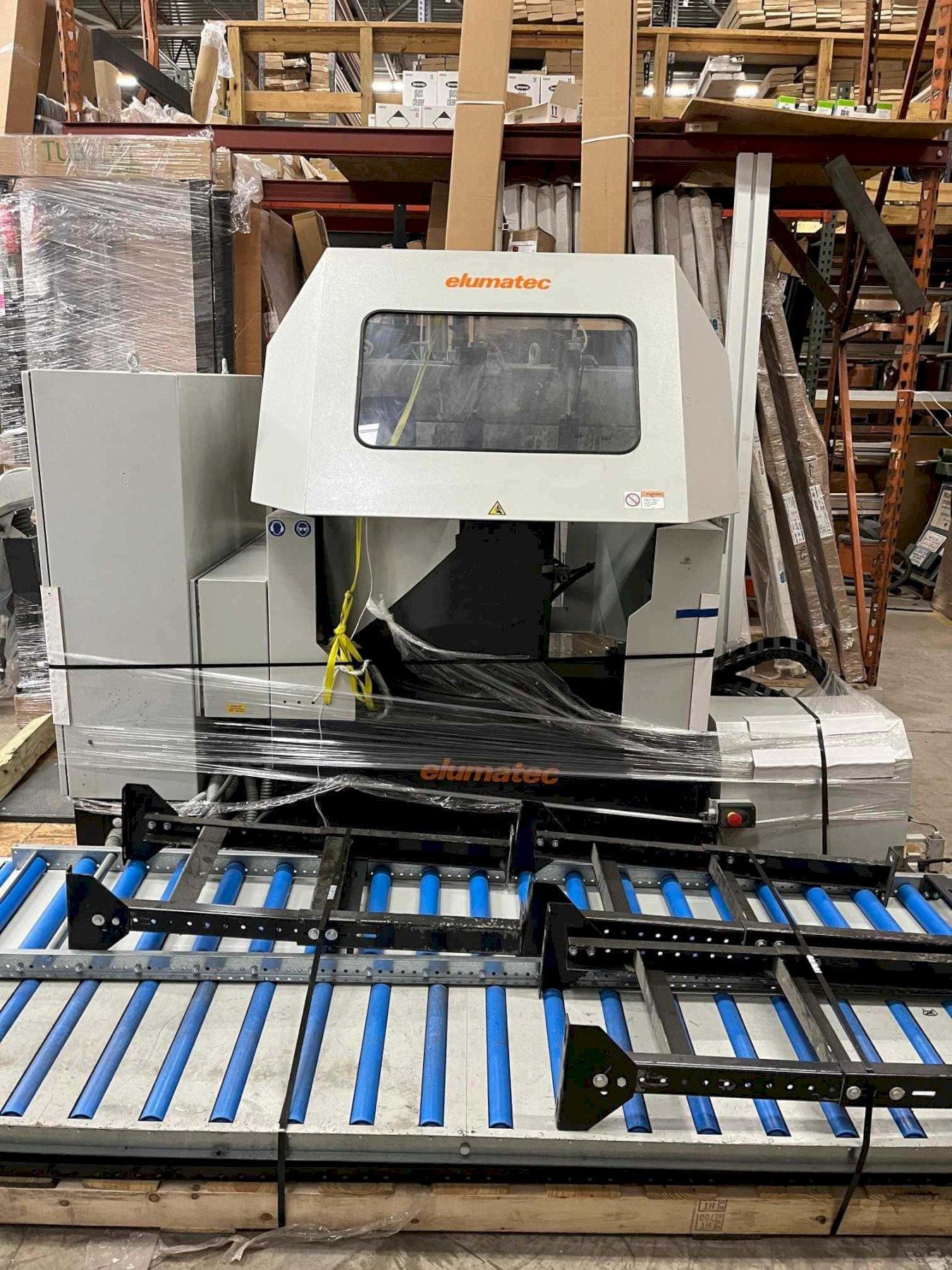 Elumatec MGS 245/32 Compound Miter Saw, 2020 – Chip Collection System