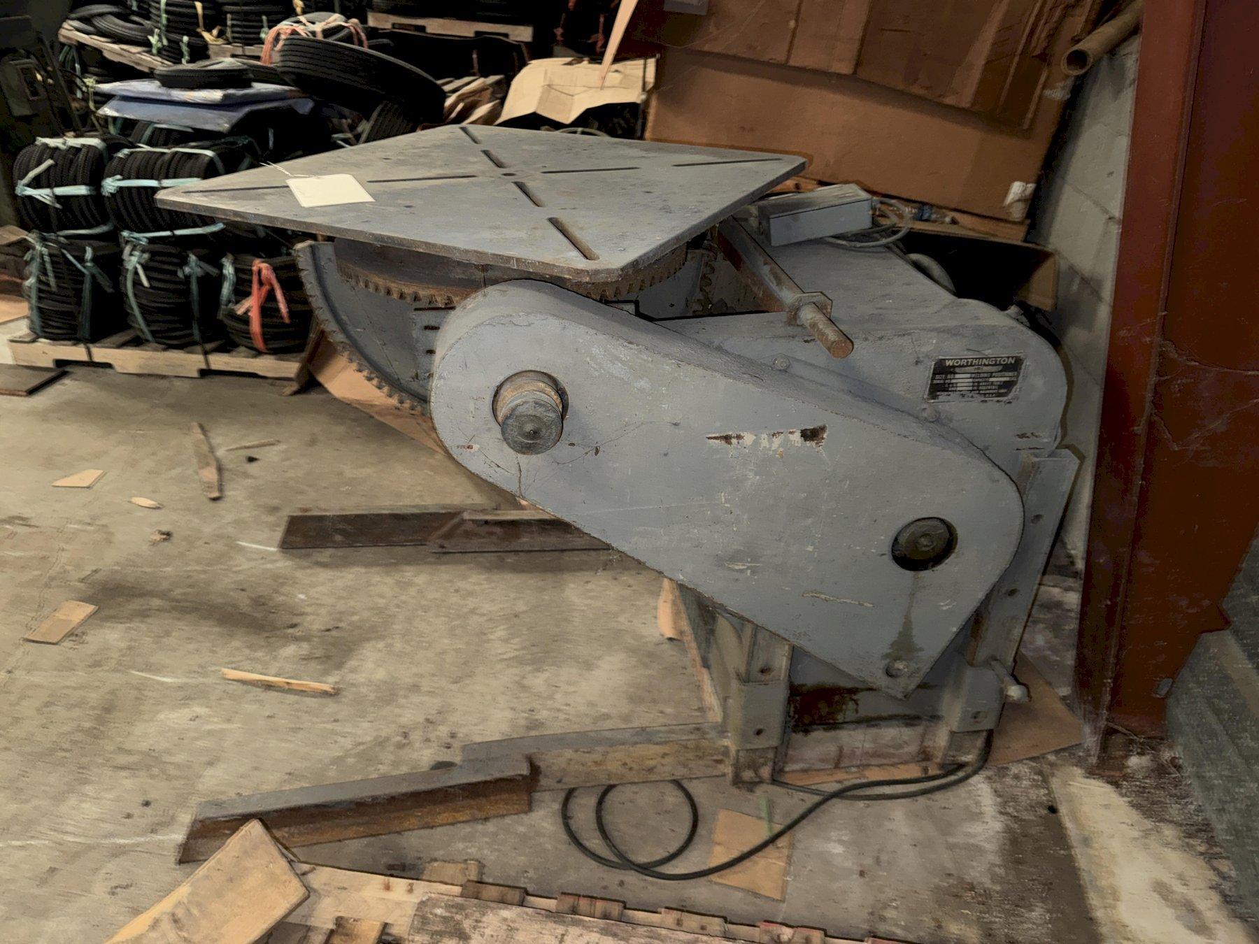 2500 LBS WORTHINGTON MODEL 25-P WELDING POSITIONER: YOBRO #26429