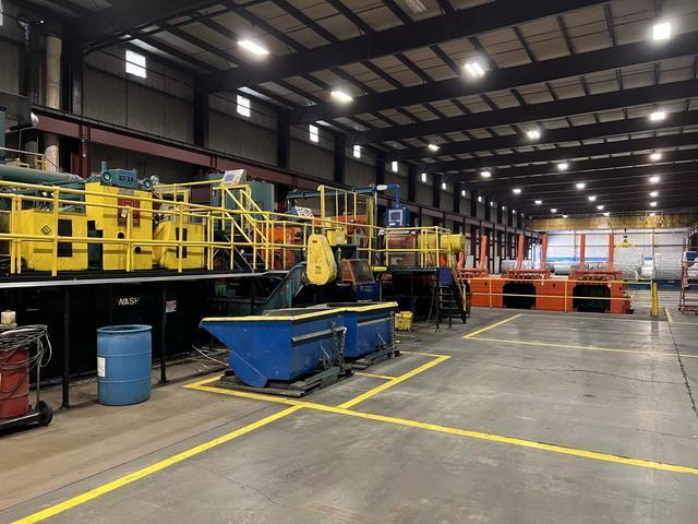 72" x .100" x 72,000# Trapezoid Cut-To-Length Line, UPGRADED in 2020
