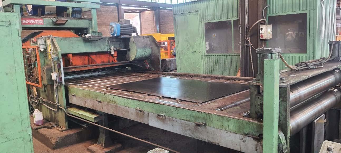 1525mm x 6mm x 20 Ton  Fagor Arrásate Cut to Length Line