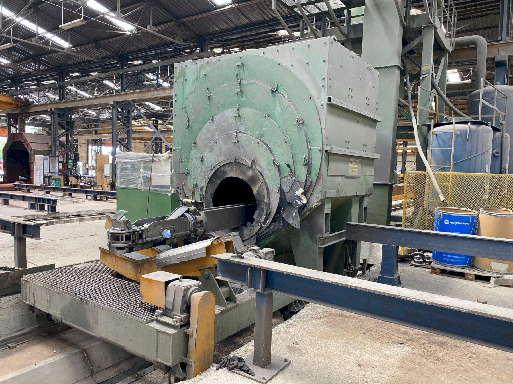 3048mm Kar-De Internal Shot Blasting Unit