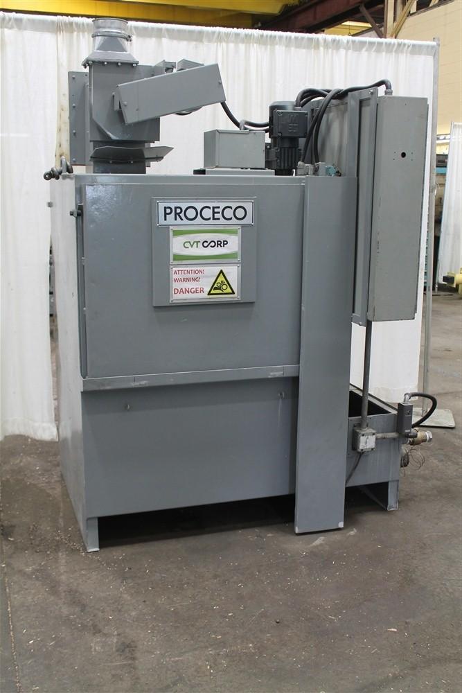 32' PROCECO MODEL 2X15-3600-10+1 PARTS WASHER: STOCK 58427