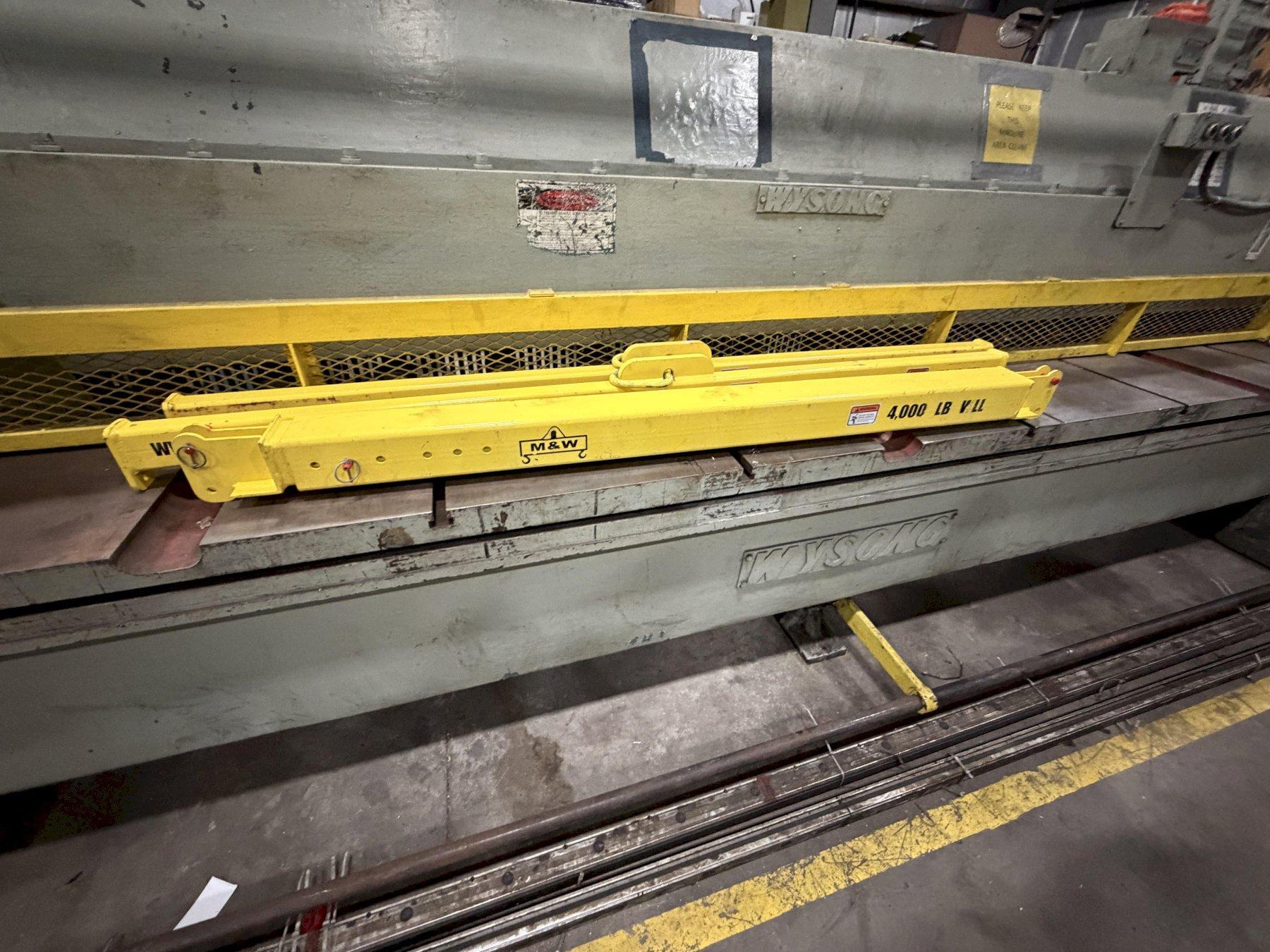 M&W 4000 lb x 8' Lifting Beam