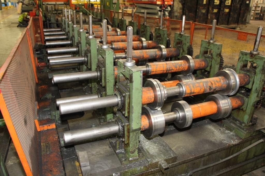 14 STAND X 2-1/4'/3' X 48' BRADBURY TELESCOPING SHAFT ROLLFORMER: STOCK