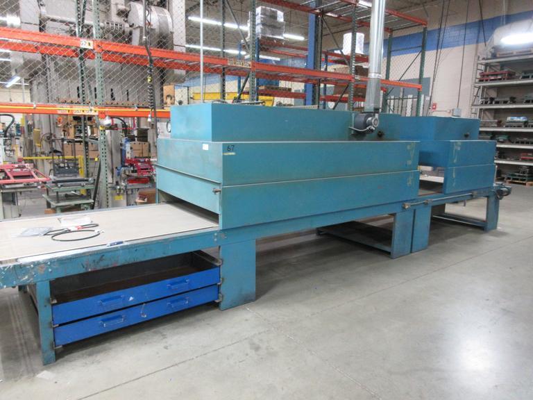 American Zephyr 3-D Drying Conveyor Paint Curing Oven- Auction Item