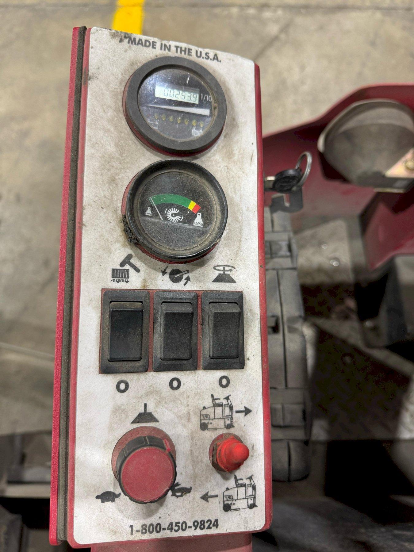 1 - PREOWNED 2010 FACTORY CAT RIDER SWEEPER, MODEL #: TR